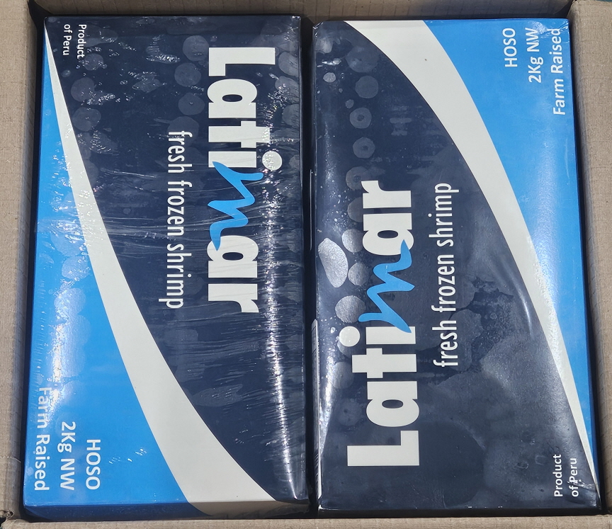 업소용 냉동 흰다리새우 31/40 (페루새우)