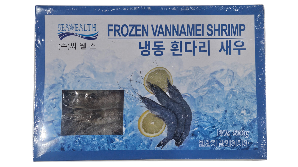 흰다리새우, 중하새우 40미 (500g, 말레이시아)