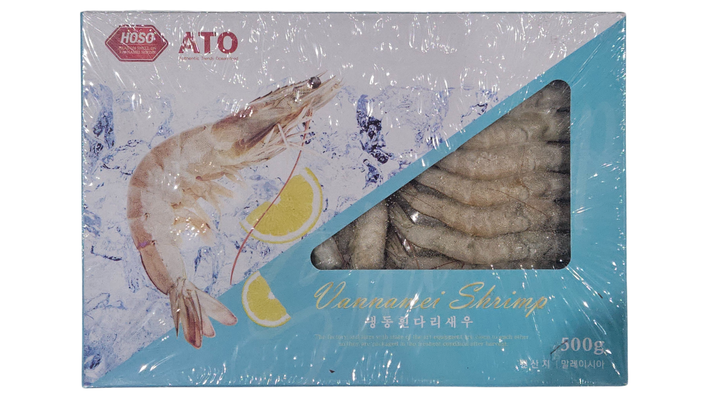 흰다리새우, 중하새우 50미 (500g, 말레이시아)