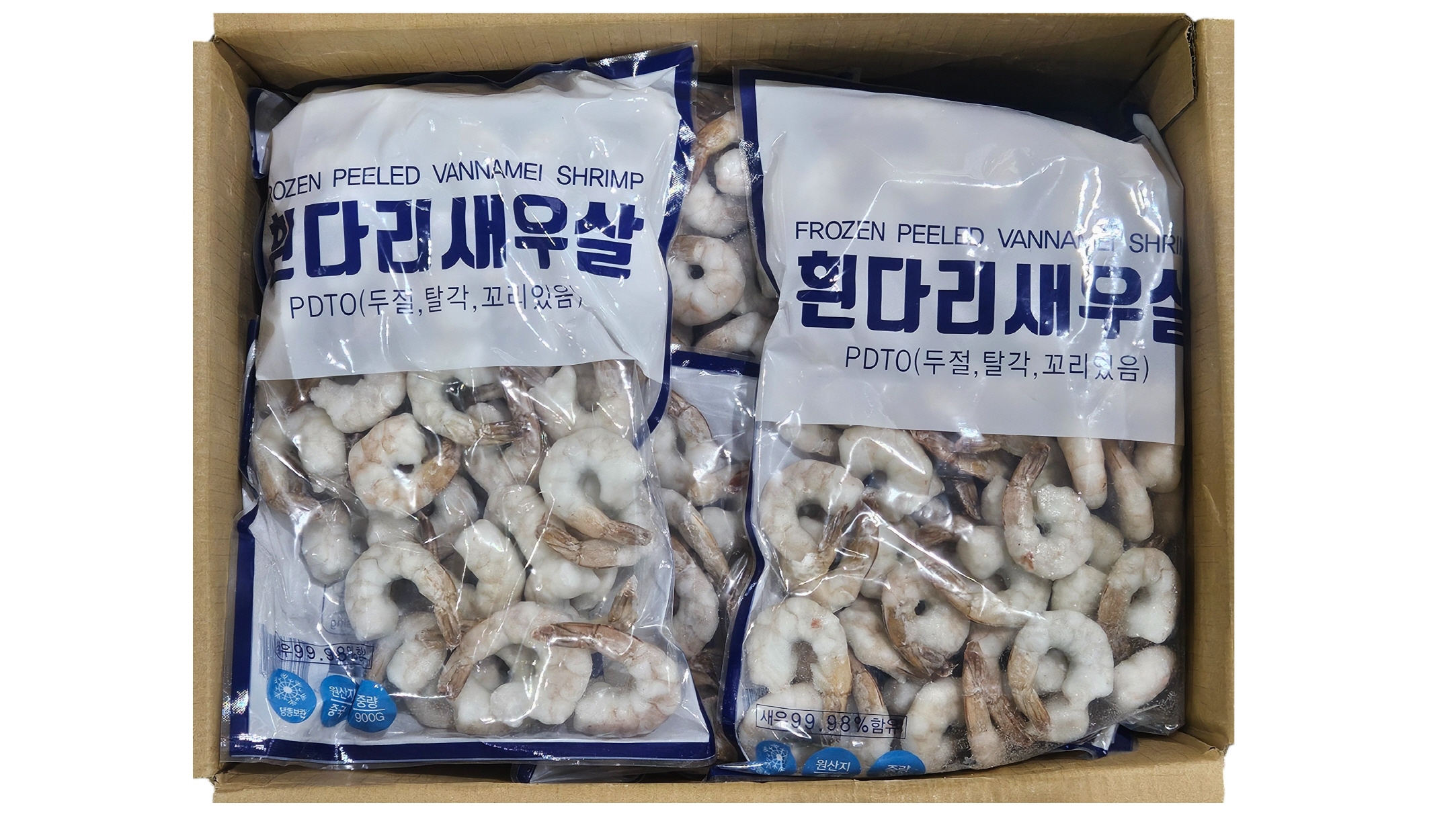 생칵테일새우(두절탈각새우,중국) 31/40