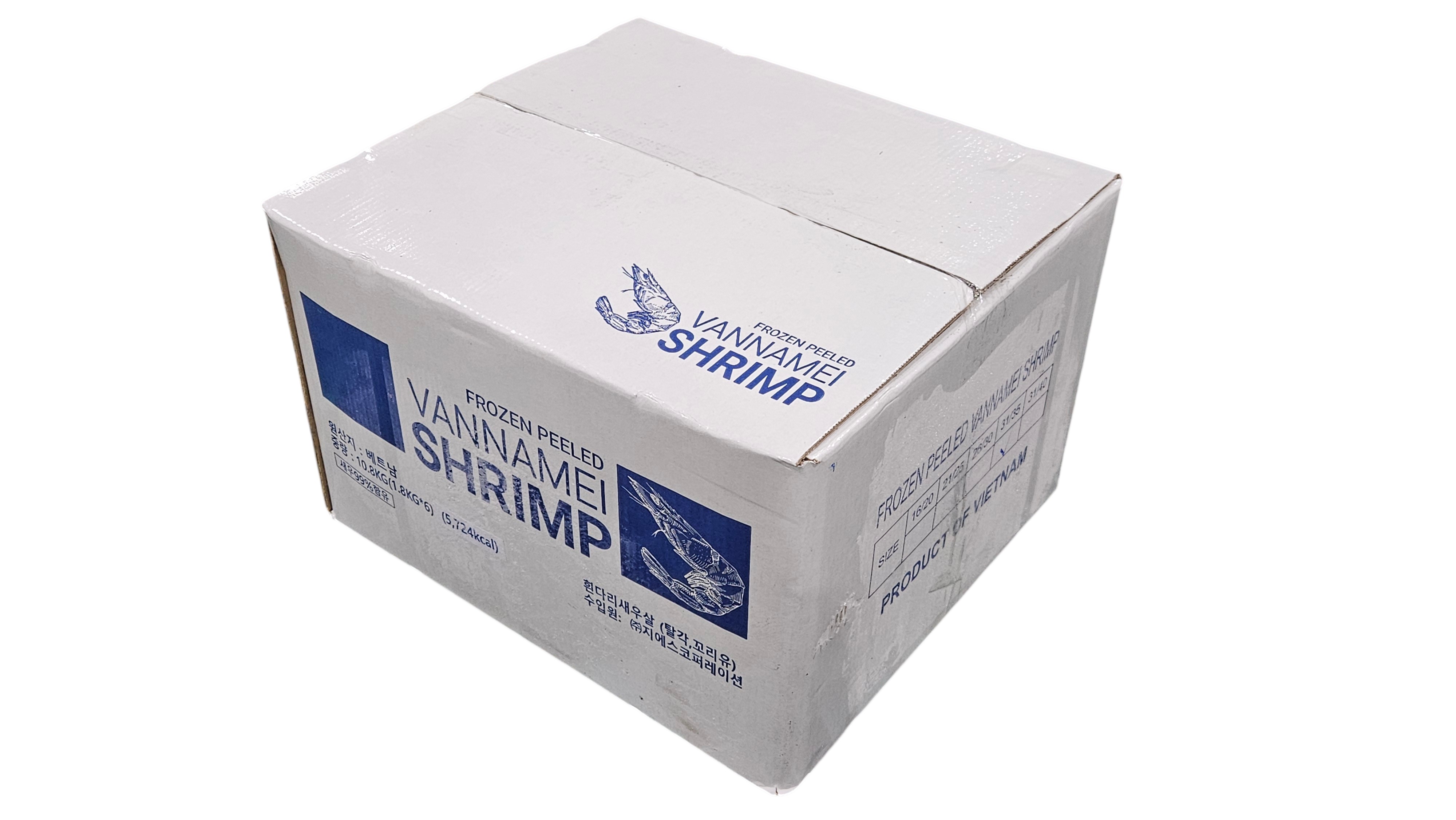 두절탈각새우(PDTO, 1.8kg, 베트남) 31/35