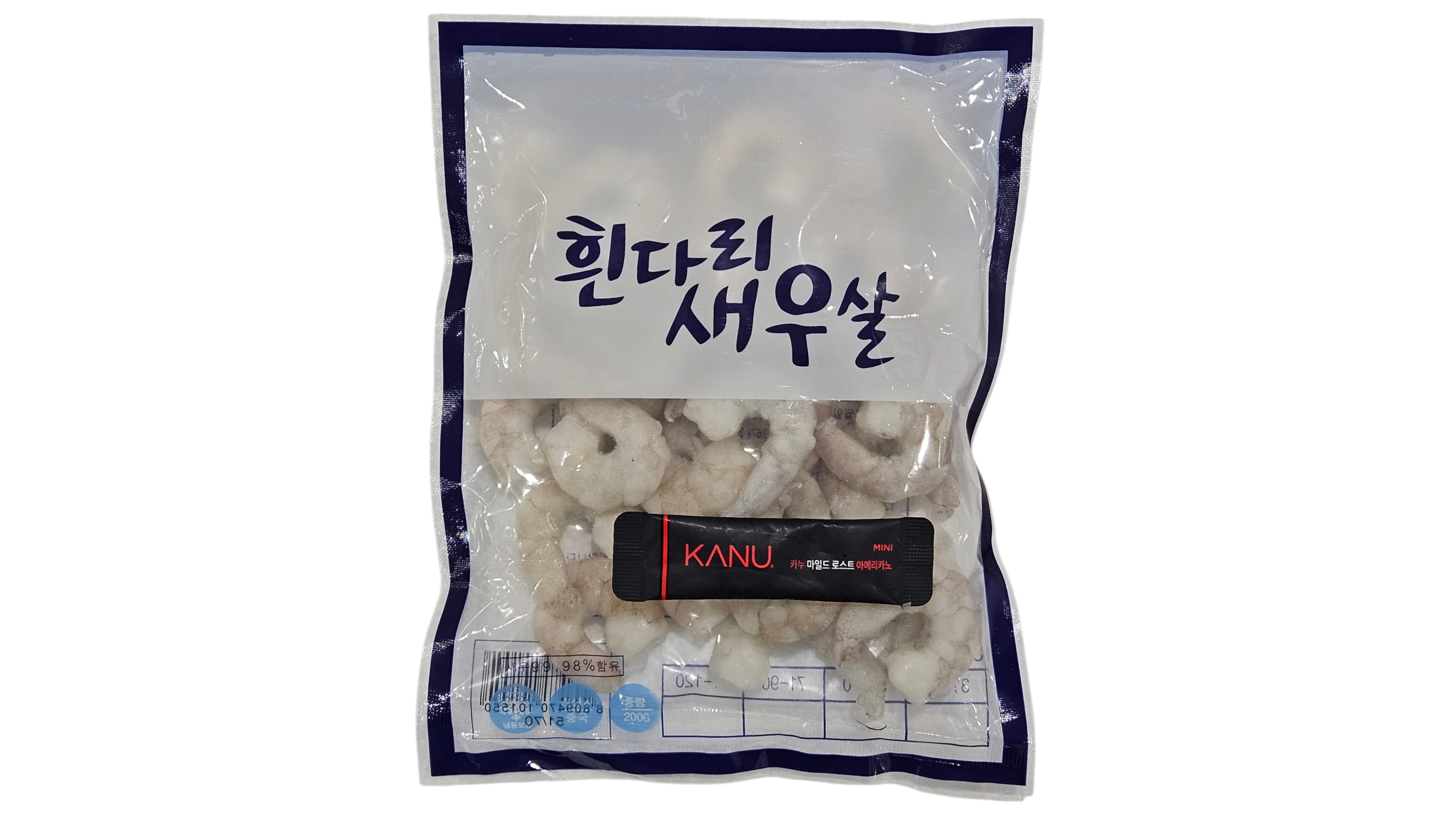 손질 생새우살 (중국,2kg) 50/70