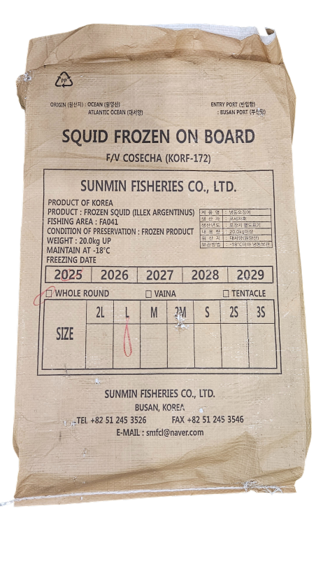 선동 포크오징어 (채낚, 원양산) L