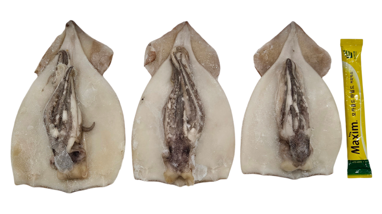 손질오징어 (할복오징어, 무탈피) 29/32미