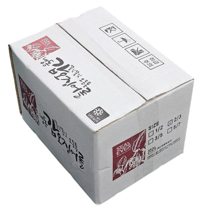 손질 갑살 2/3미 (갑오징어 롤, 몸통, 베트남)