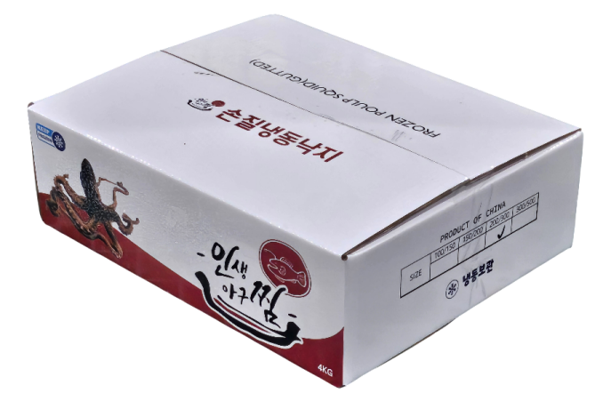 내장제거 낙지 200/300 (8/9미)