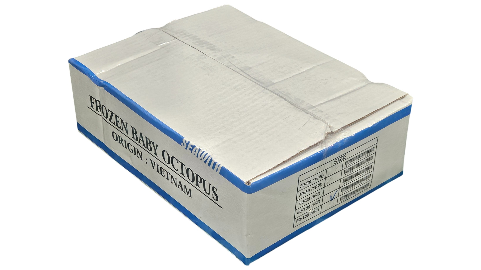 냉동 쭈꾸미 6미 (80/100, 베트남)