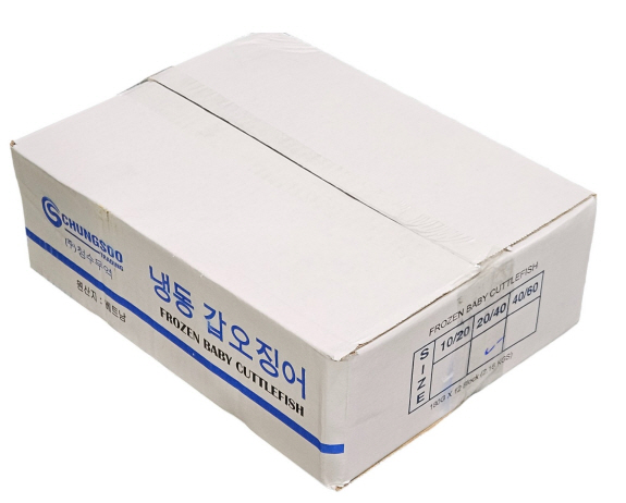 손질 미니 갑오징어 20/40 (베트남, 베이비 이까)