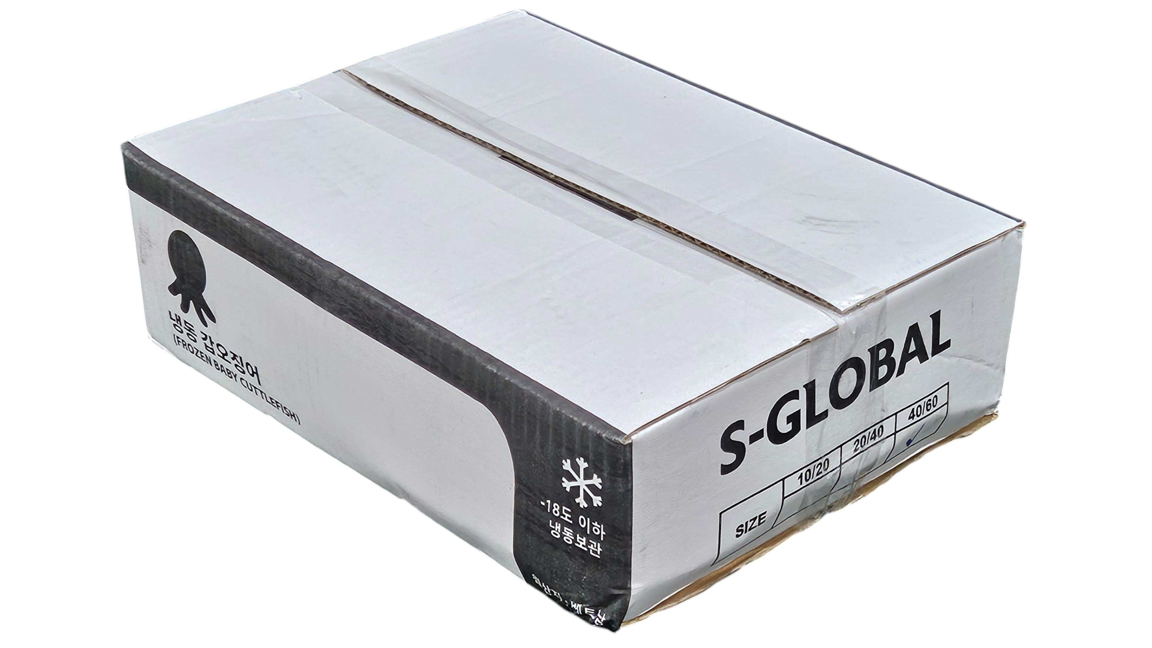 손질 미니 갑오징어 40/60 (베트남, 베이비 이까)