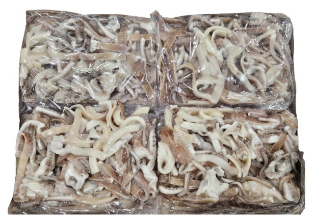 오징어채 블럭 600g, 원양산