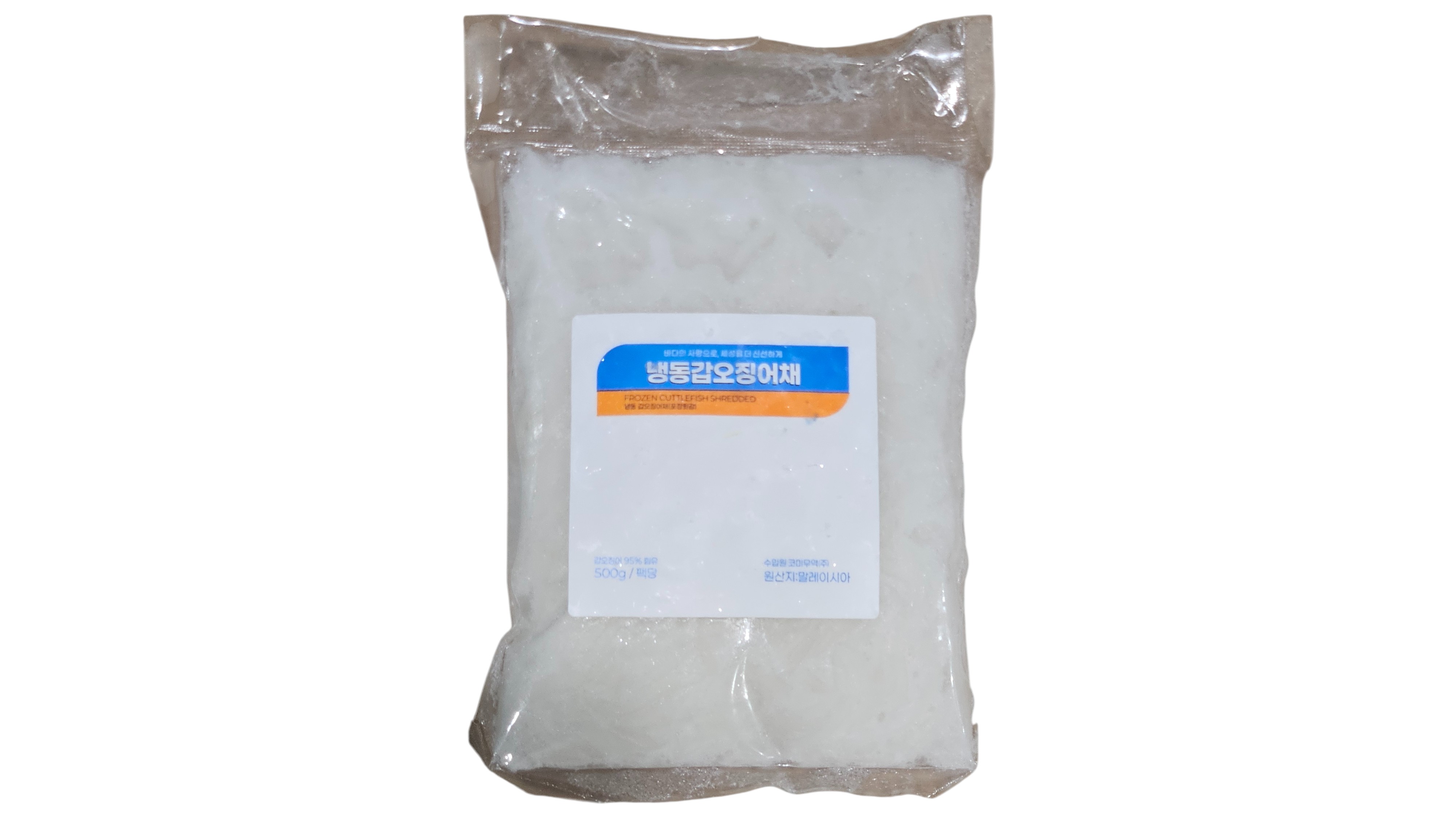 갑오징어채 500g (횟감용, 10k, 말레이시아)