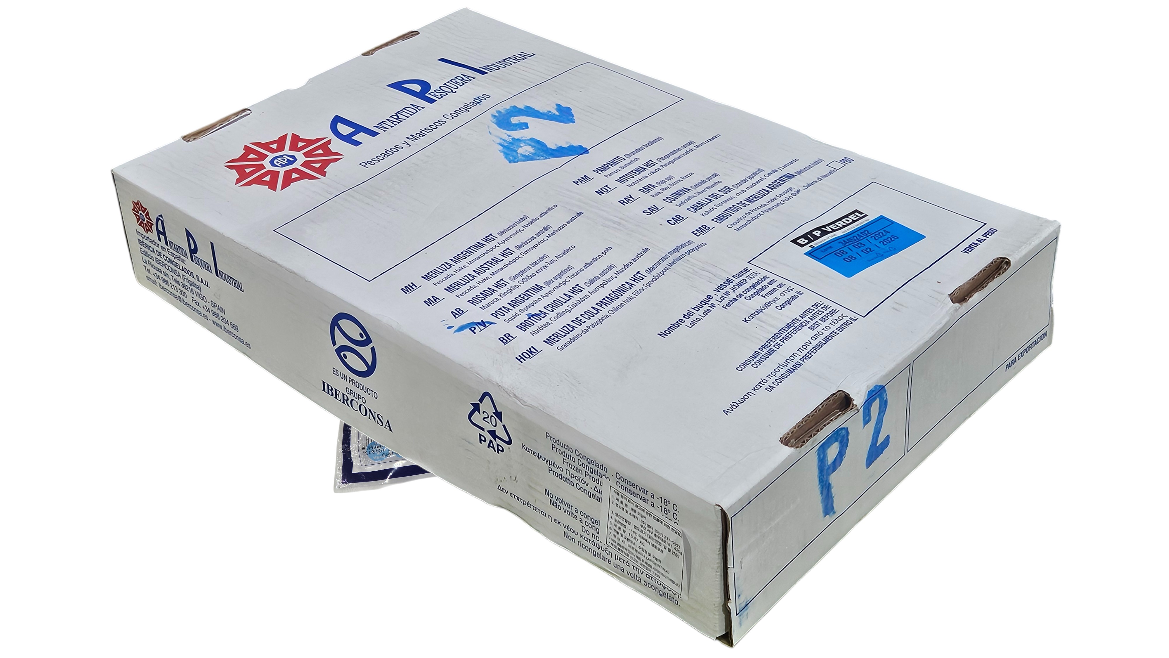 냉동 오징어 M (300/400, 13.3k, 아르헨티나)