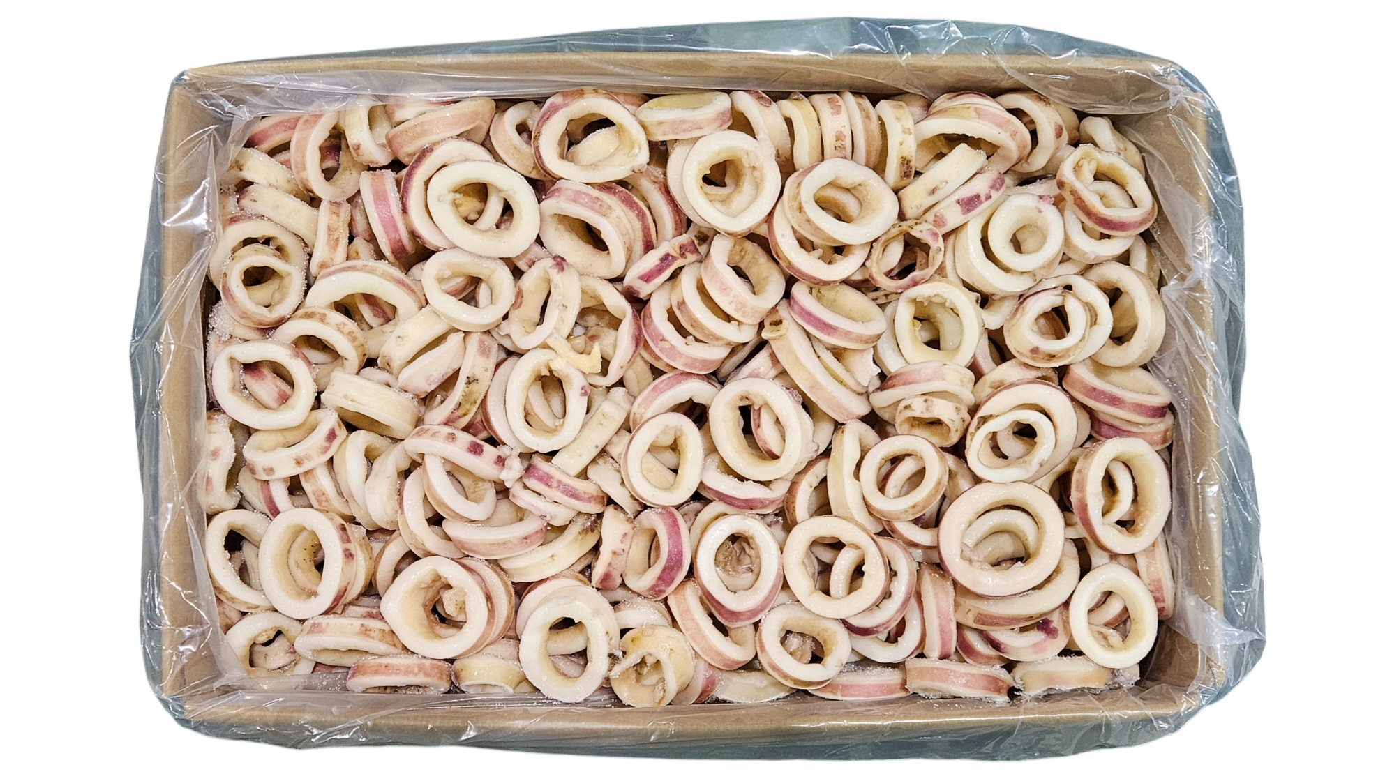 자숙 오징어링 (무탈피, 자숙)