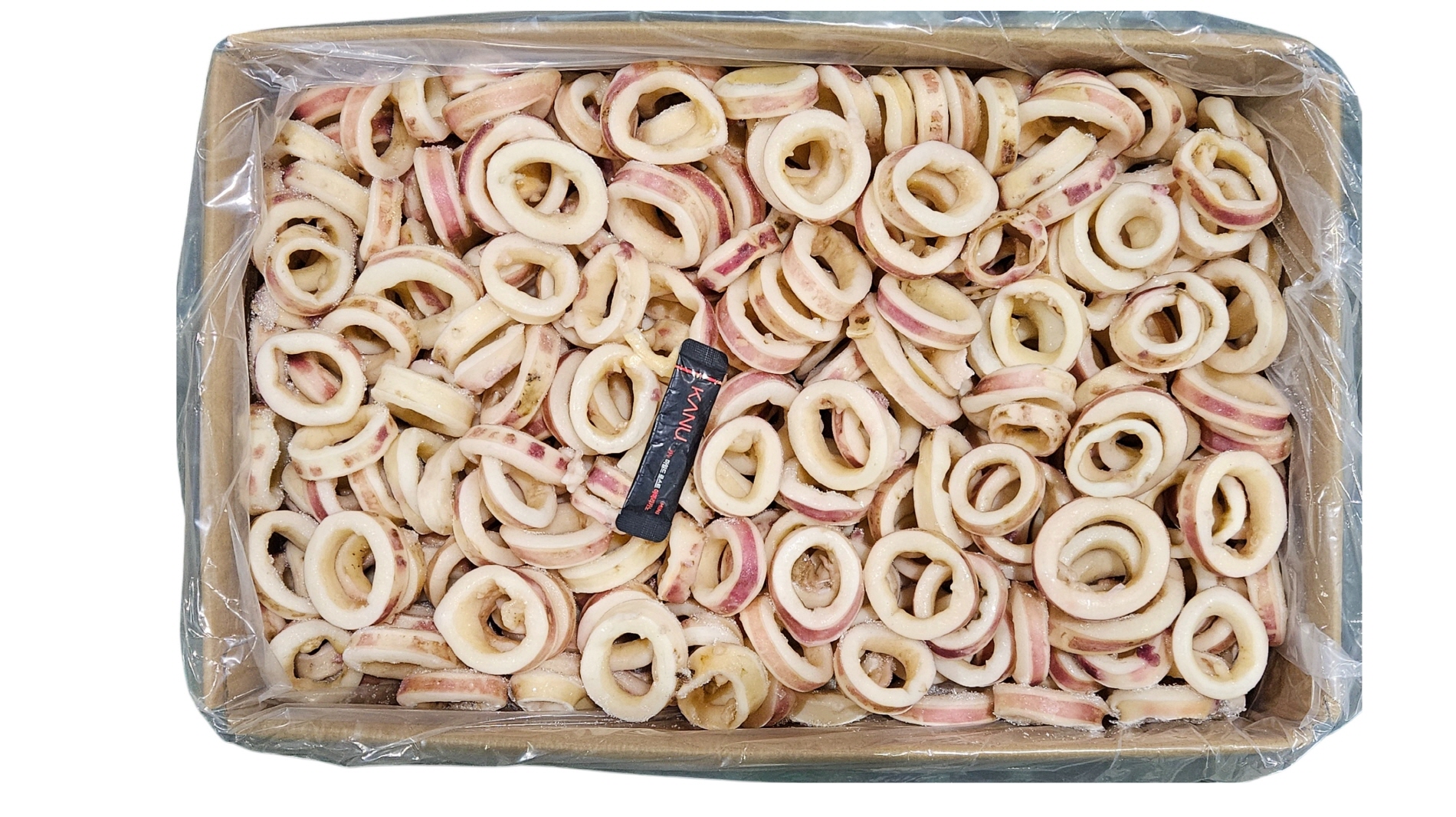 자숙 오징어링 (무탈피, 자숙)