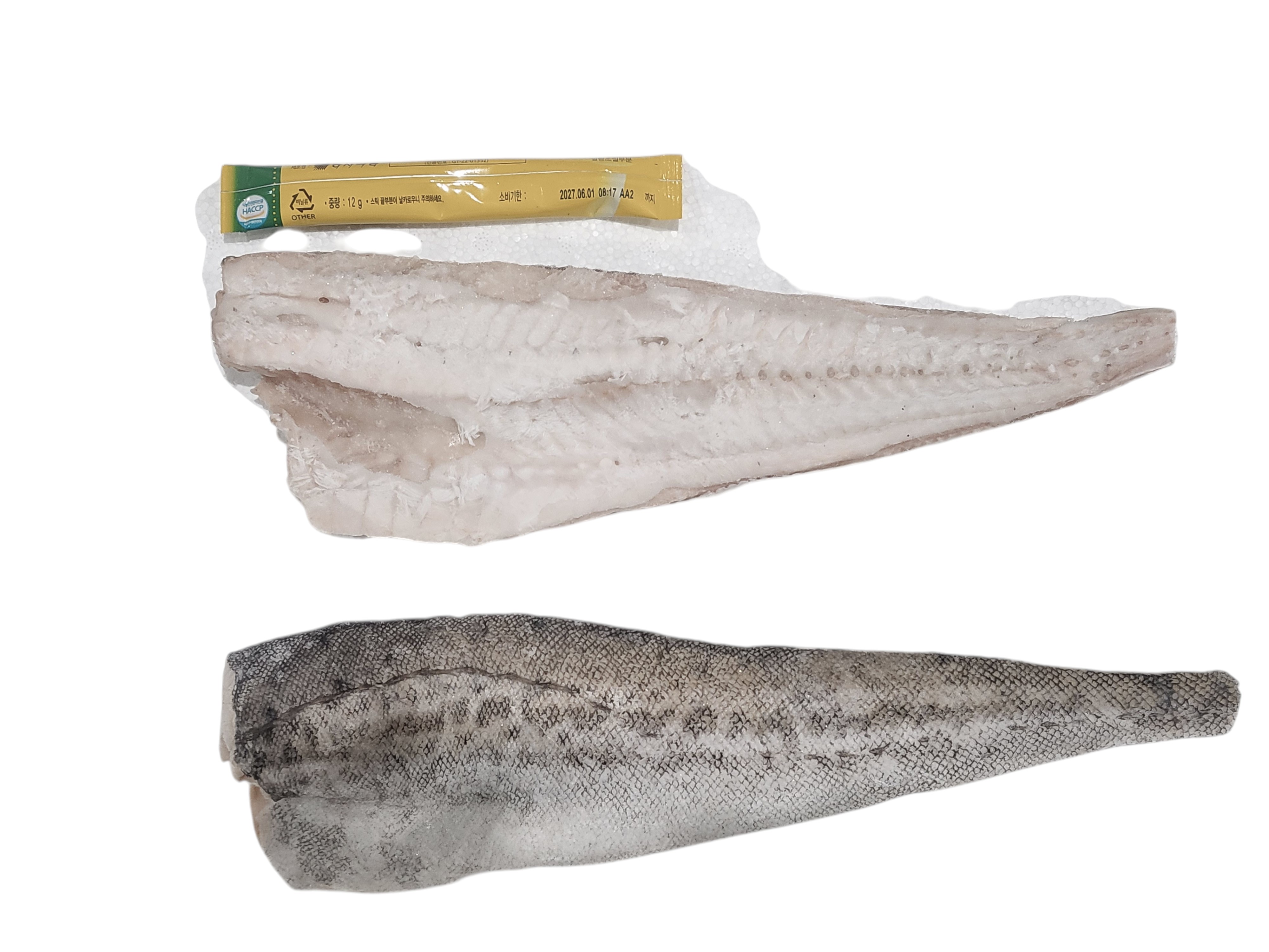 동태포 스킨온 (껍질있음) 10/12미