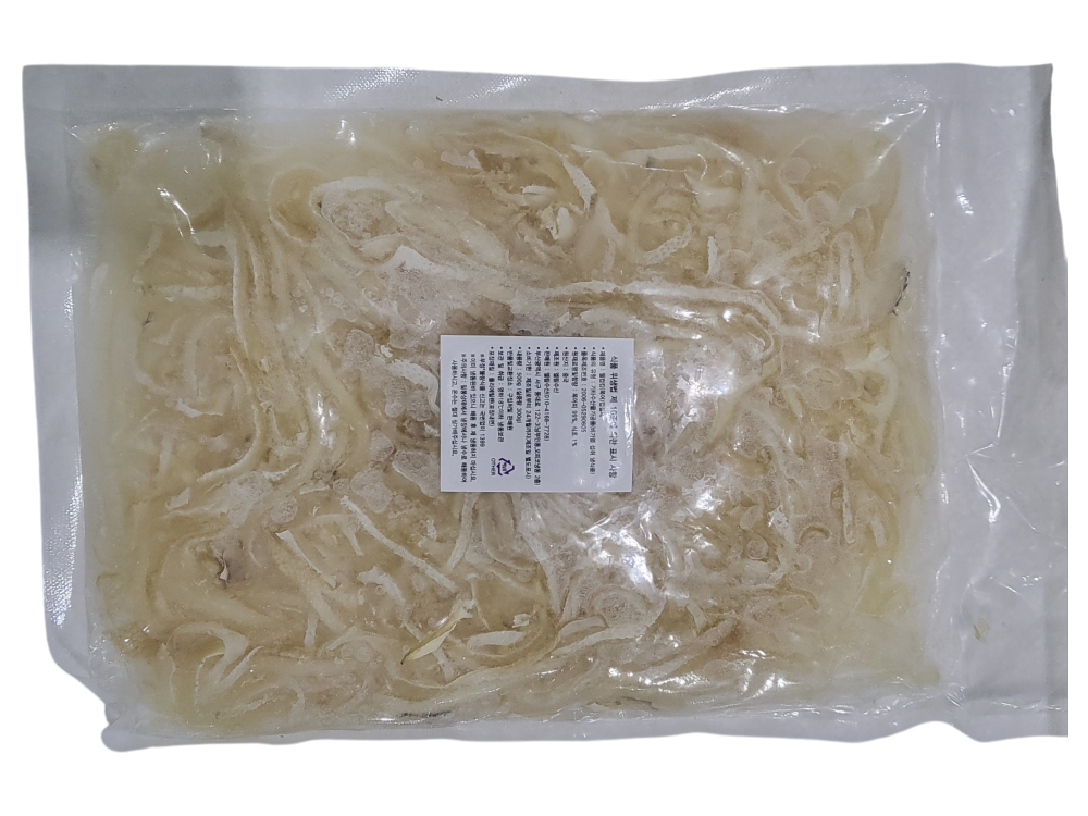 자숙복어껍질 (복껍질채, 자숙복어피)