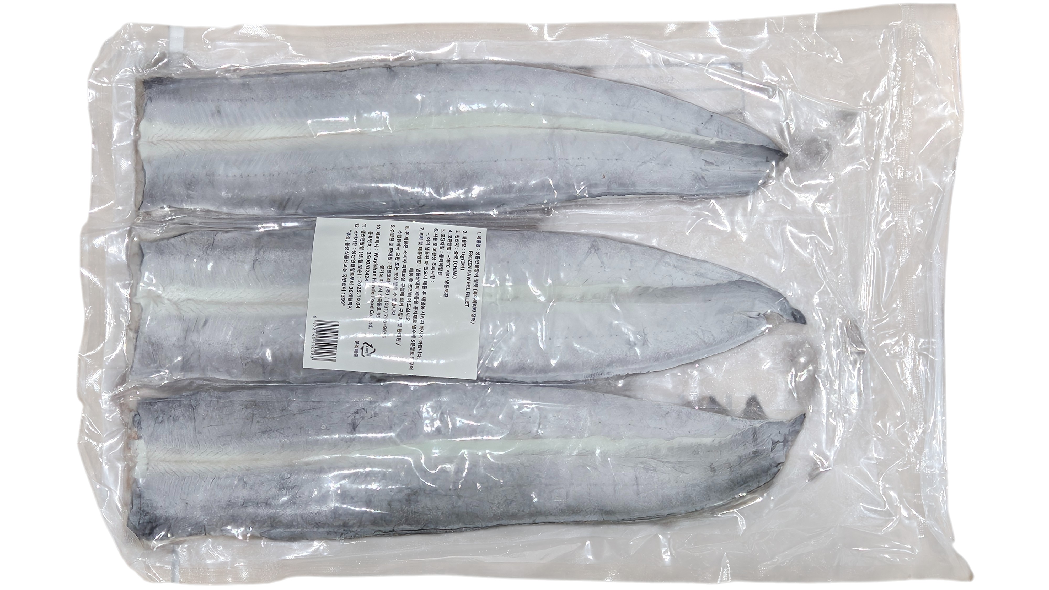 민물장어 필렛 3미 (북아메리카 장어, 중국)