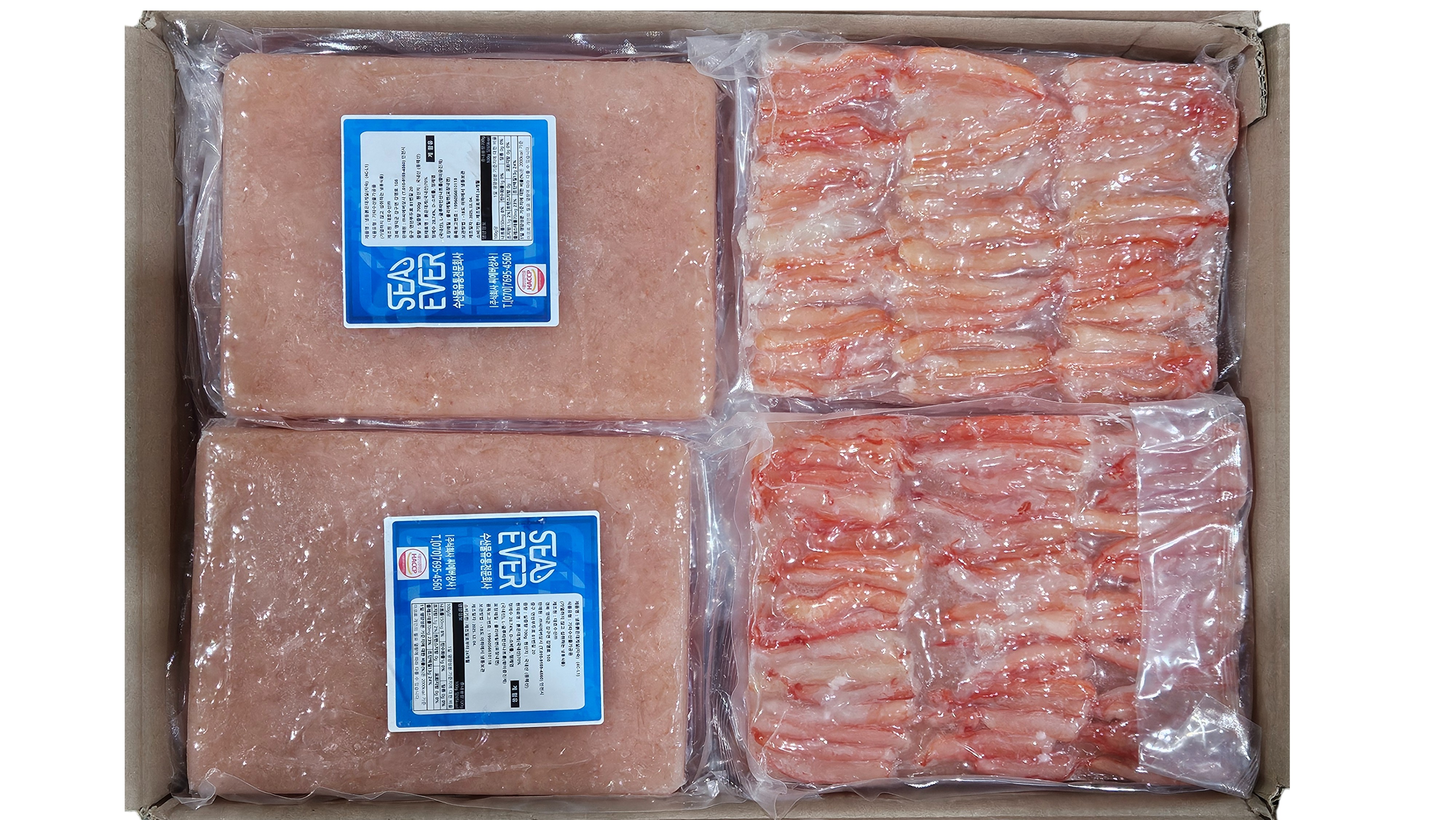 붉은대게살, 홍게살 (혼합)